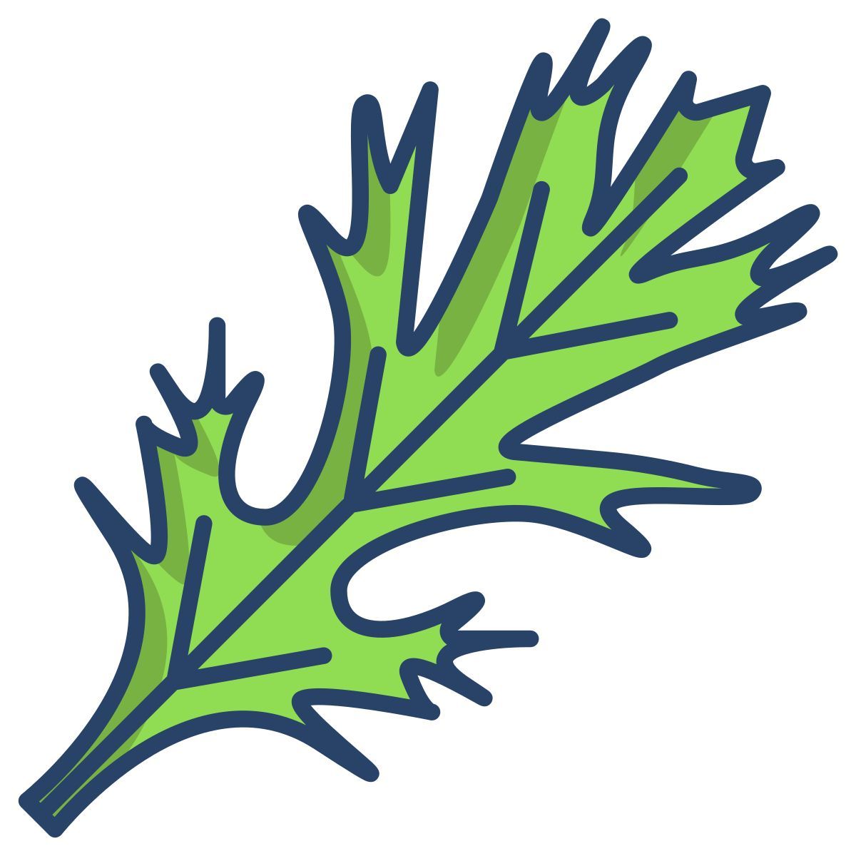 mizuna leaf icon