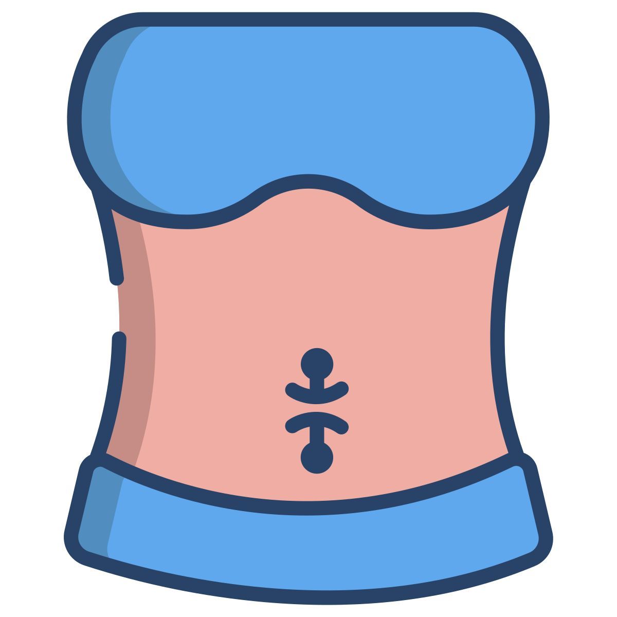 navel piercing icon