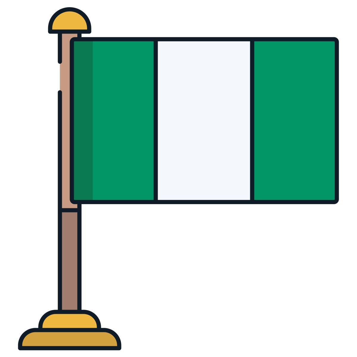 nigeria flag icon