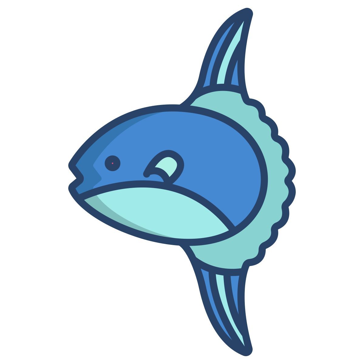 ocean sunfish icon