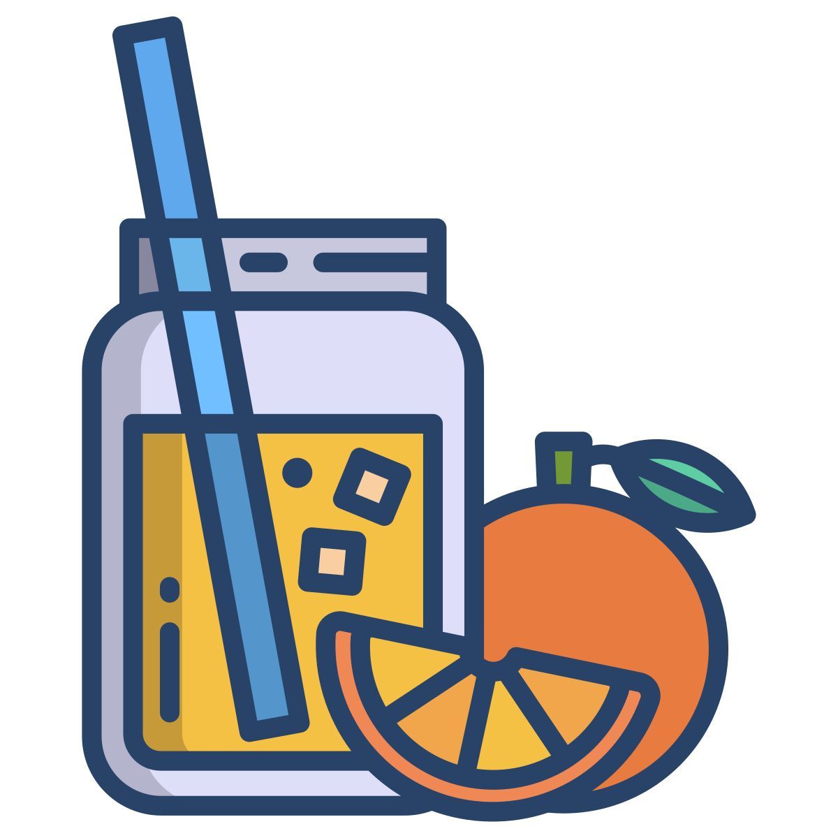 orange juice icon