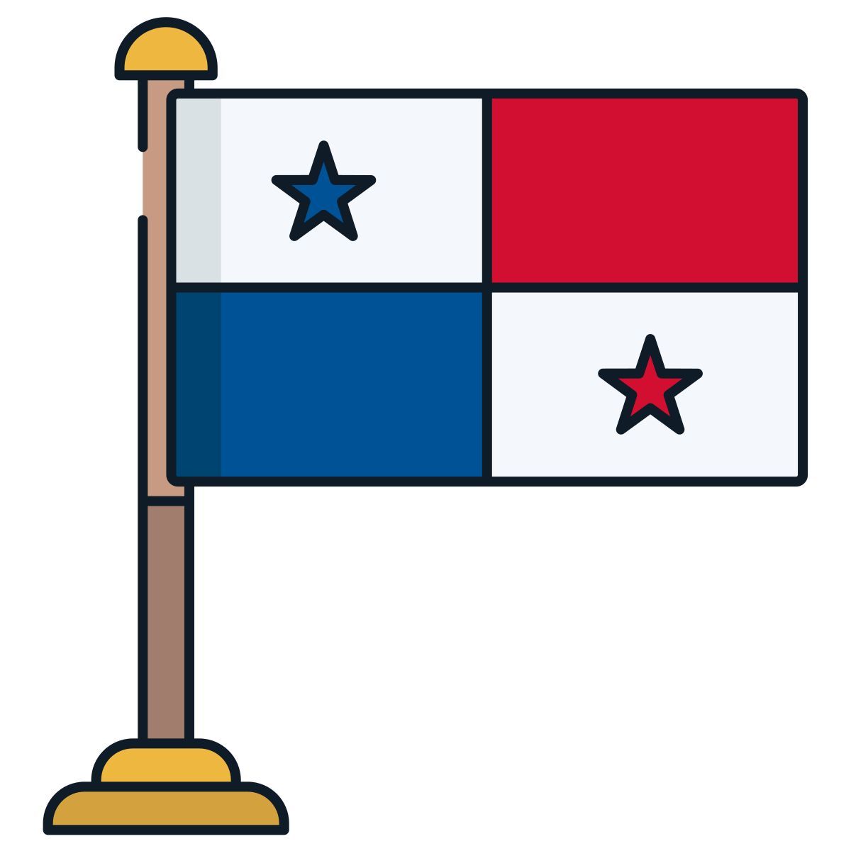 panama flag icon