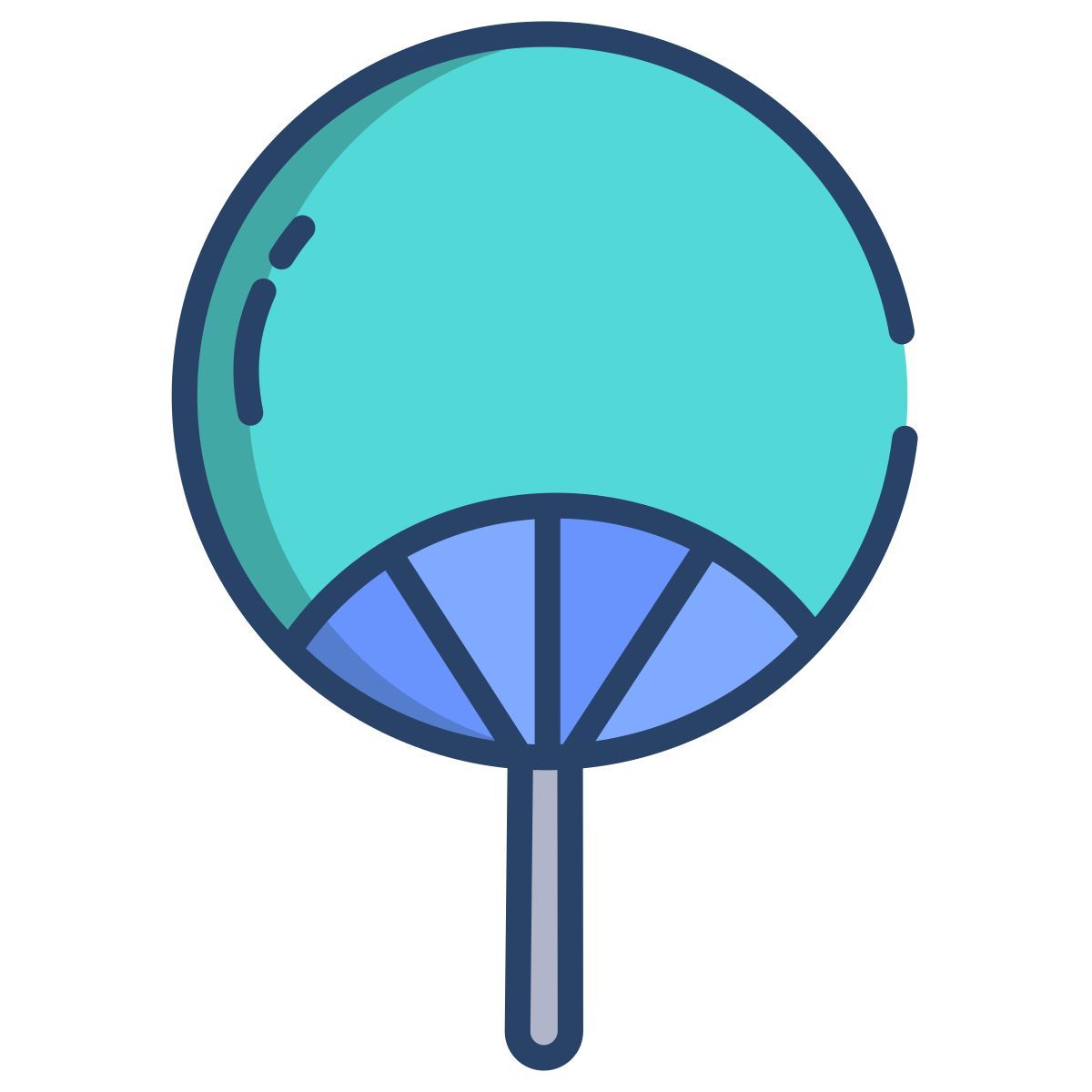 paper fan icon