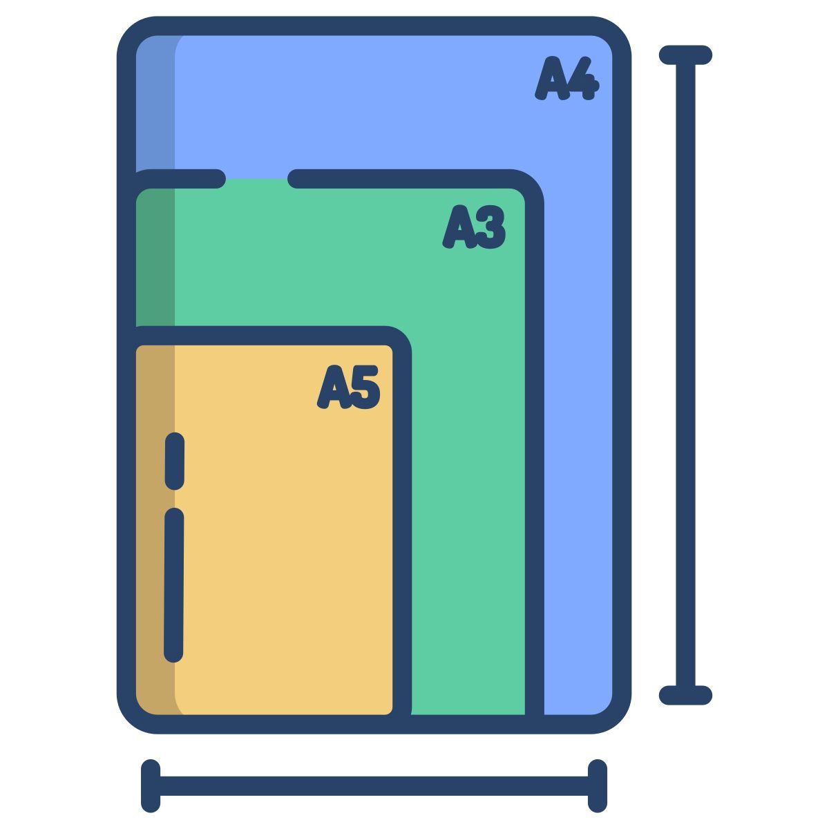paper size icon