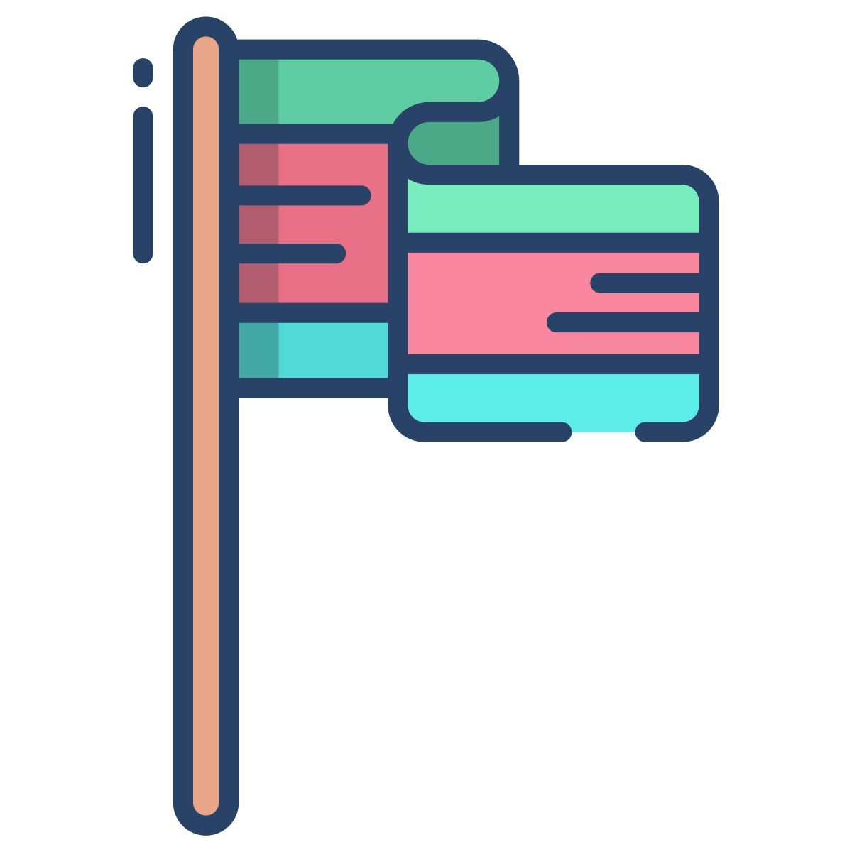 peace flag icon