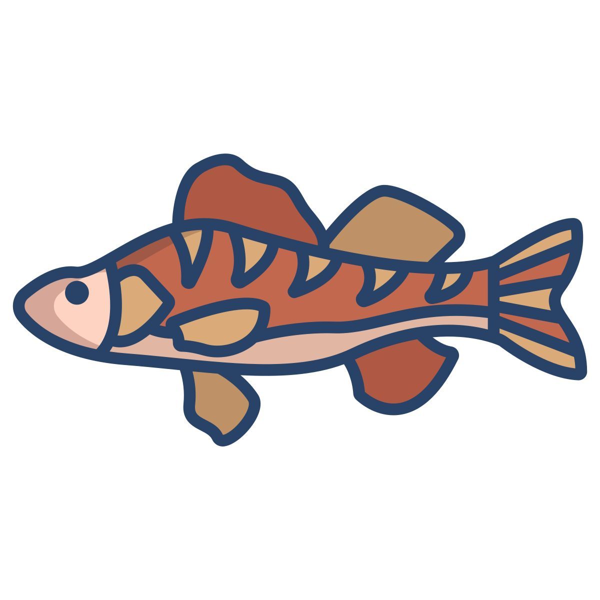 perch fish icon