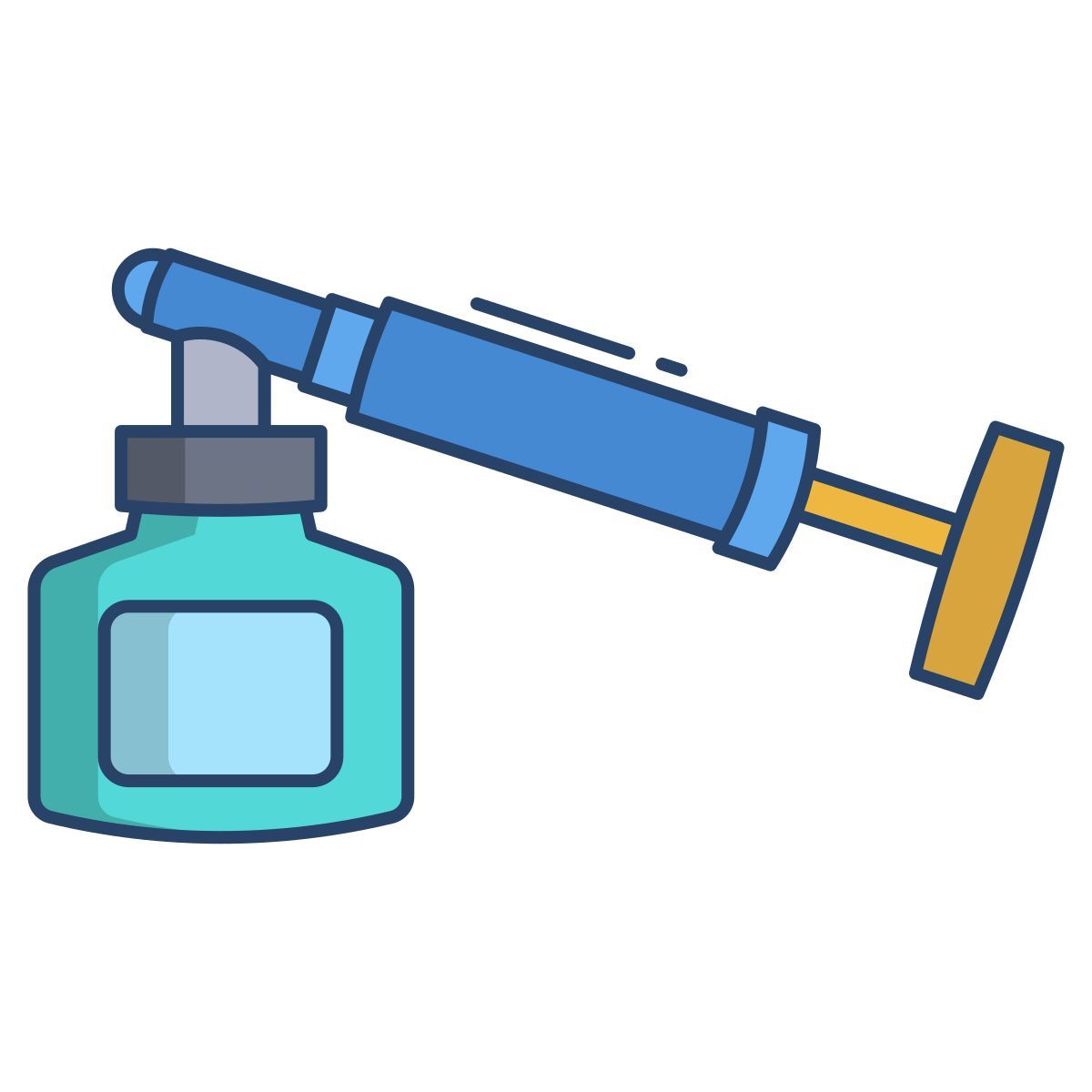 pesticide spray pump icon
