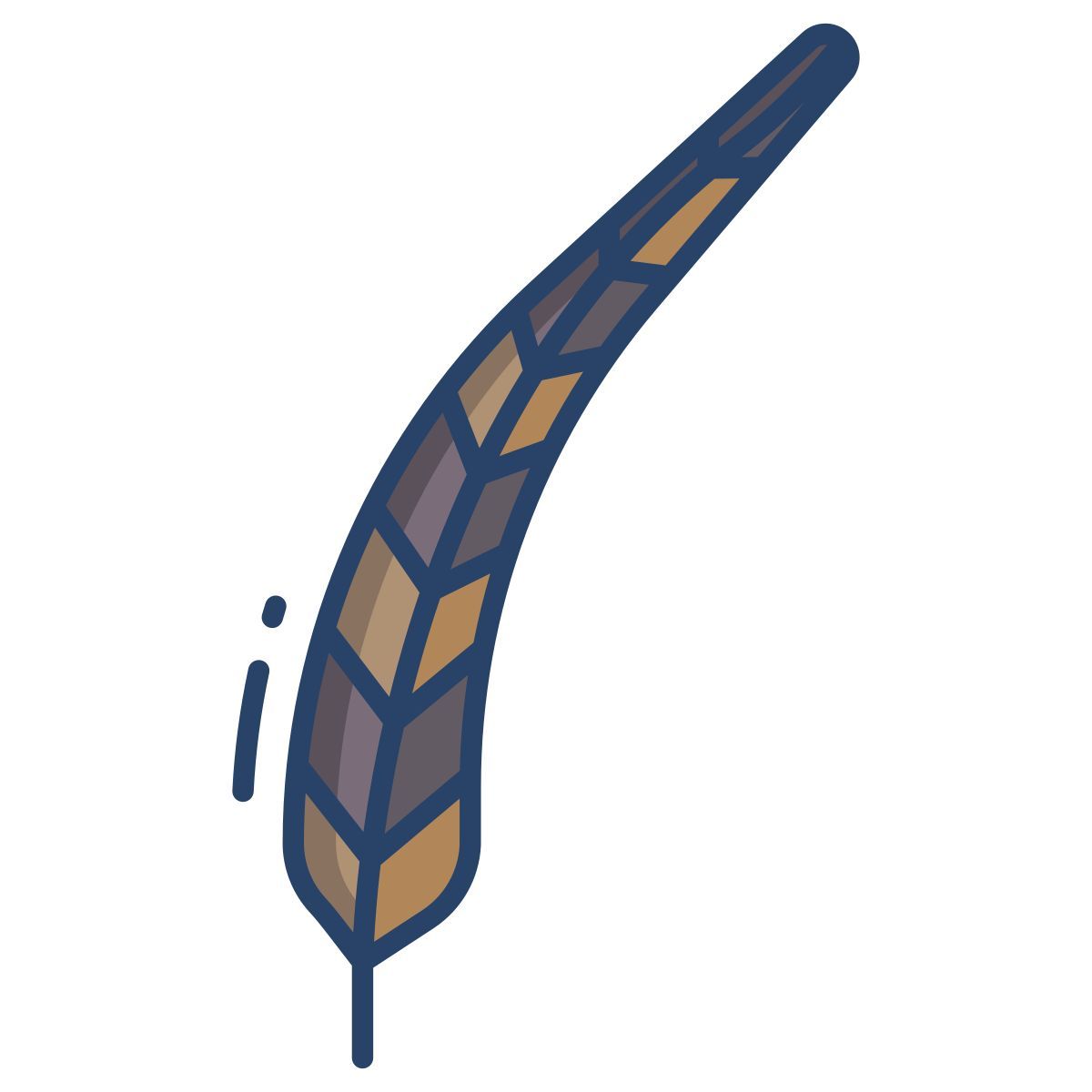 pheasant feather icon