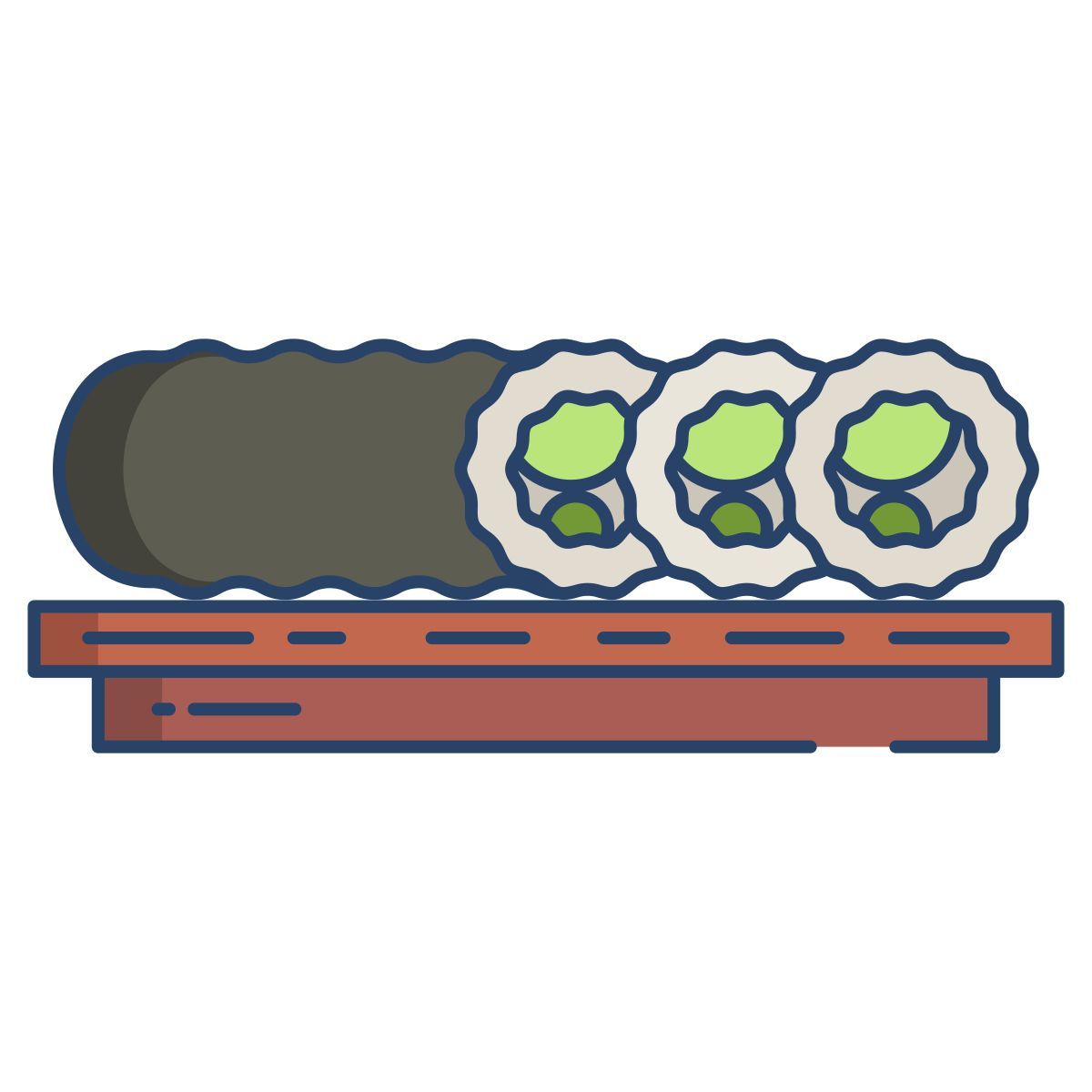 philly roll icon