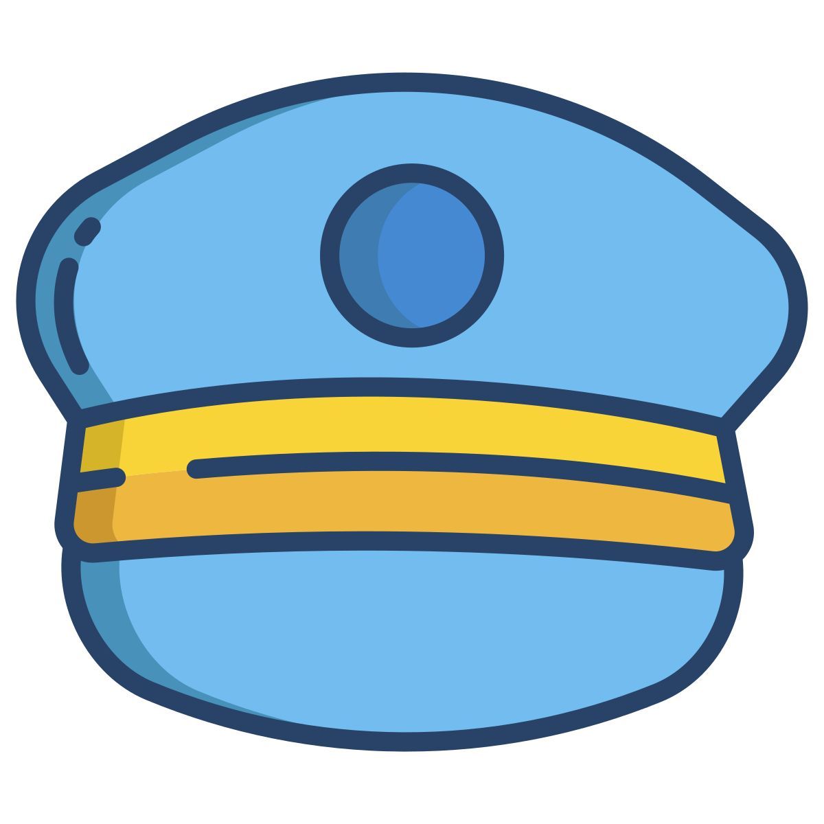pilot hat icon