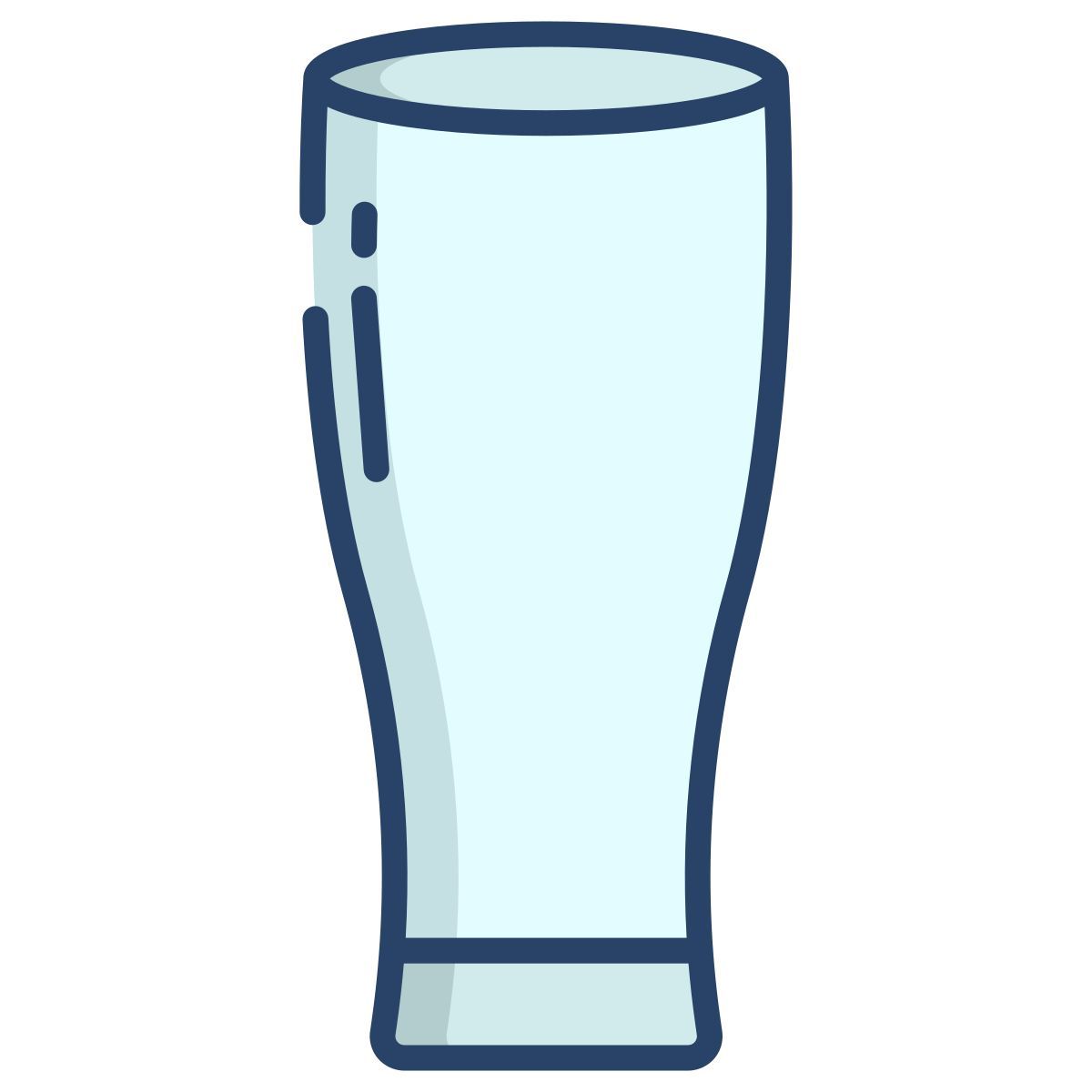 pilsner glass icon