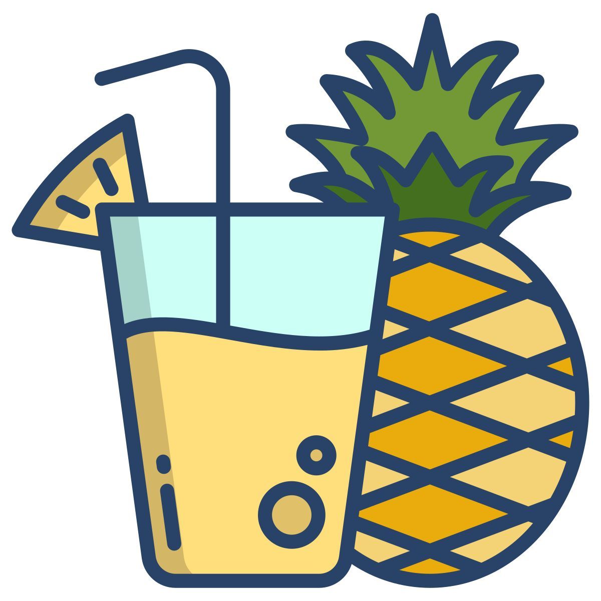 pineapple juice icon