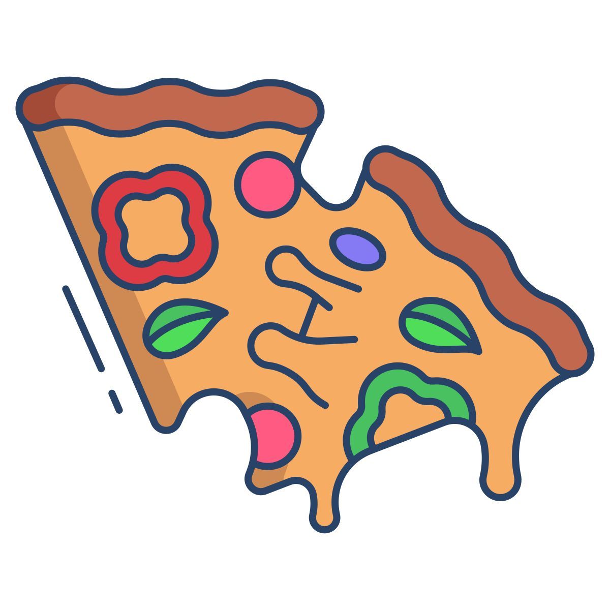 pizza slices icon