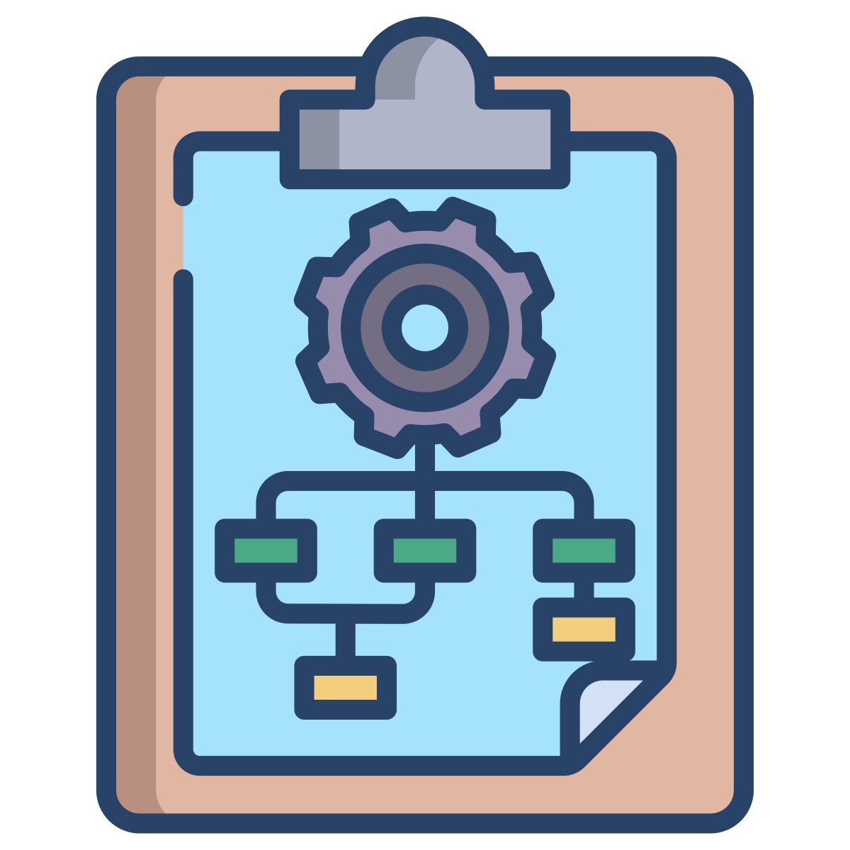 Flusso del piano icon