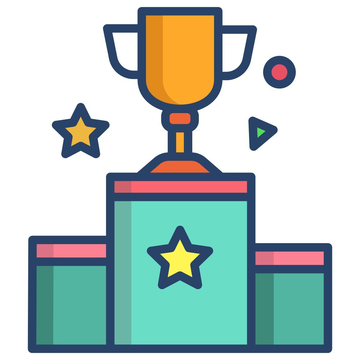 podium cup icon