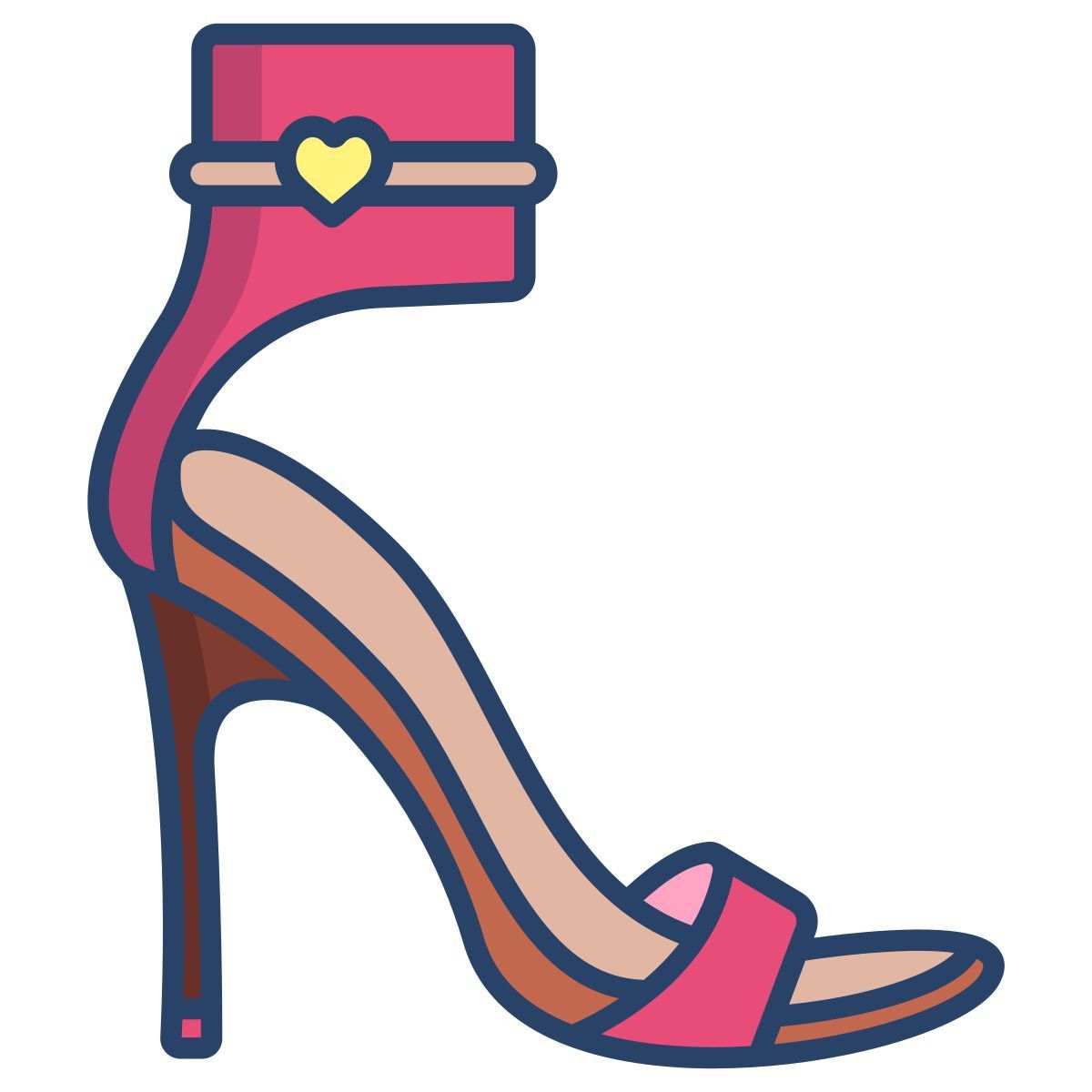point heel icon