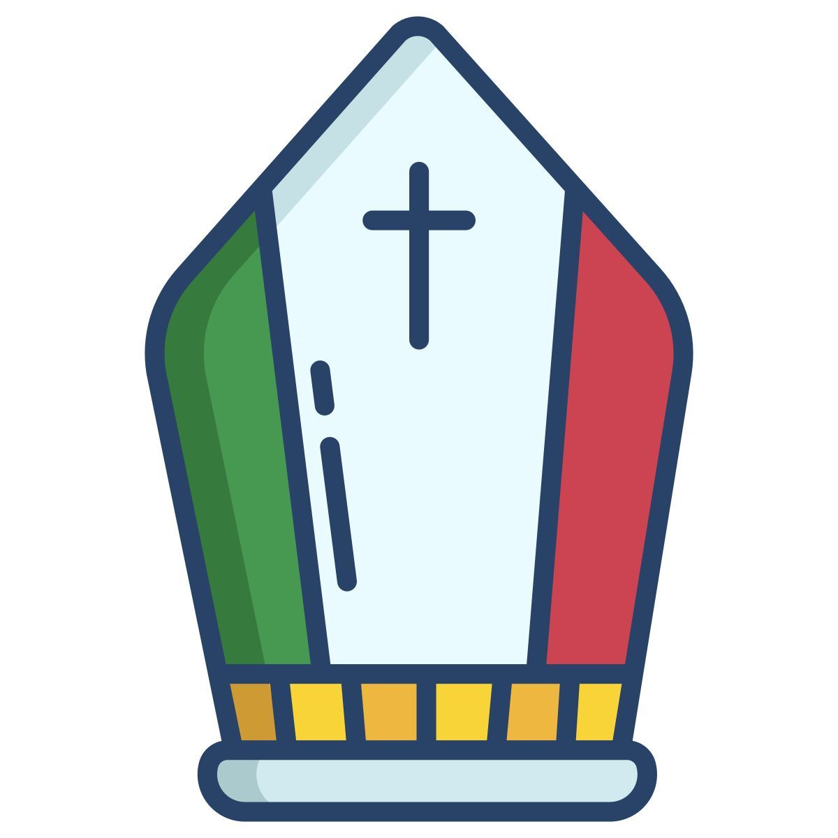 pope crown icon