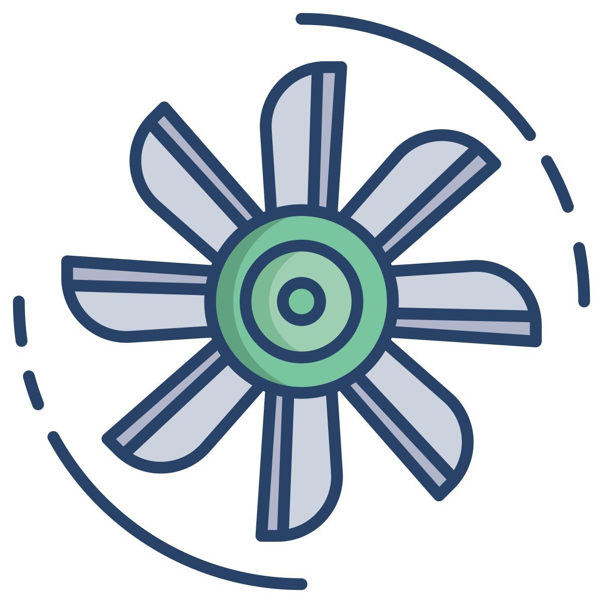 라디에이터 팬 icon