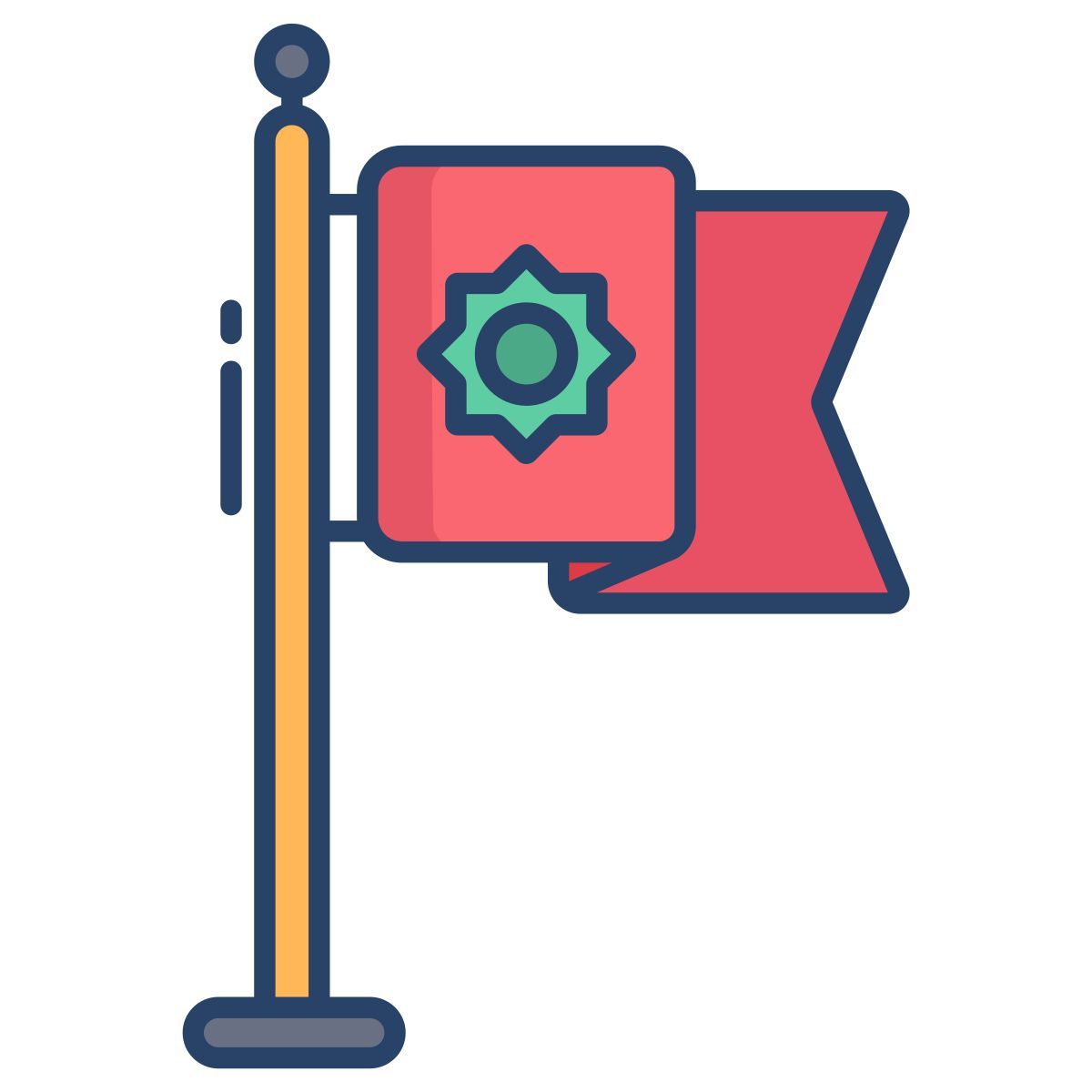 ramadan flag icon