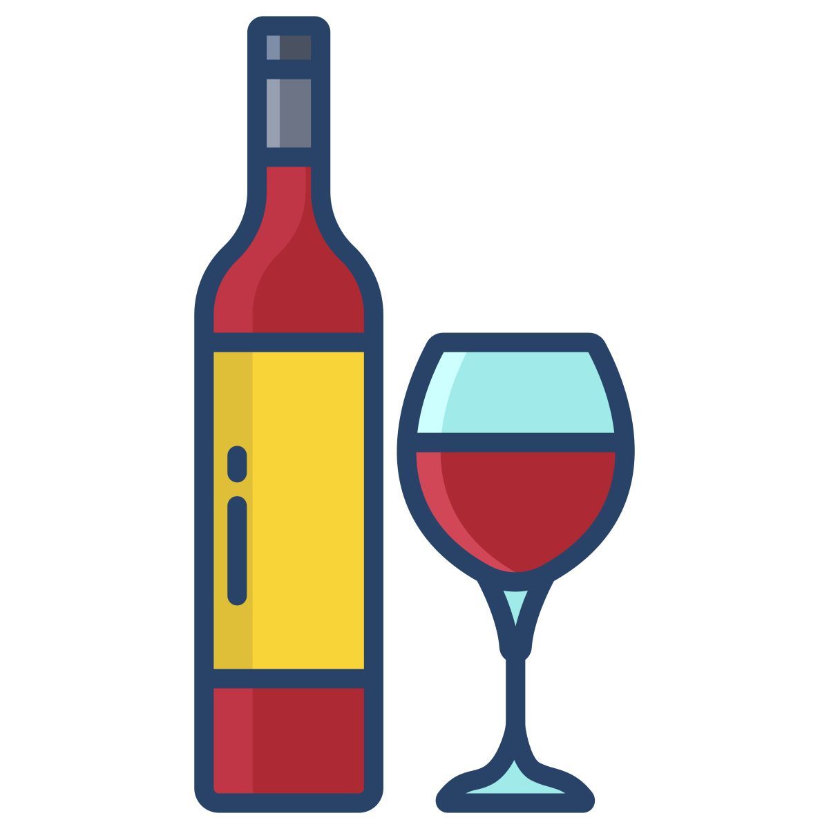 red wine icon