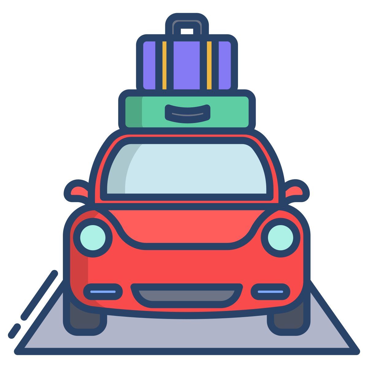 road trip icon