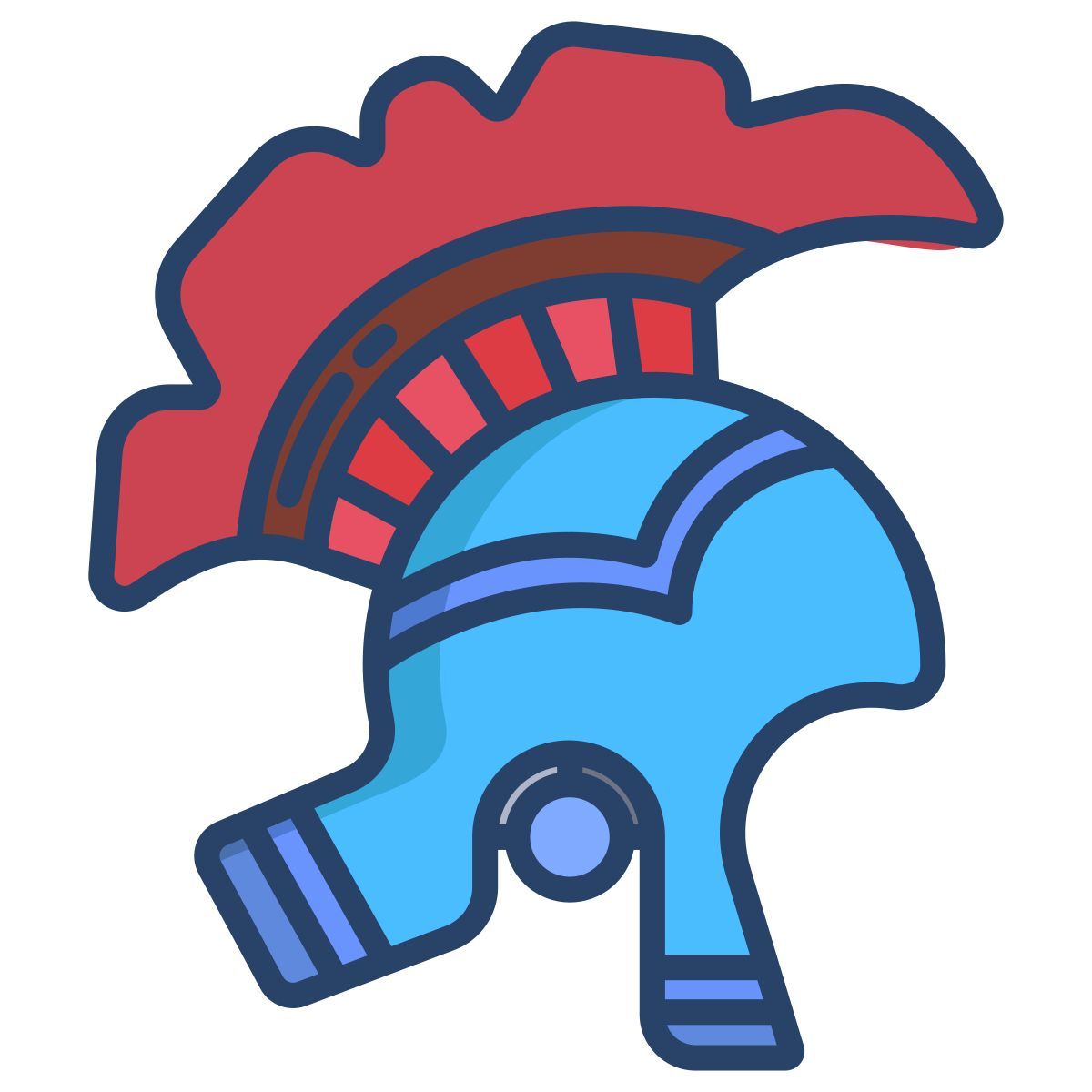 roman helmet icon