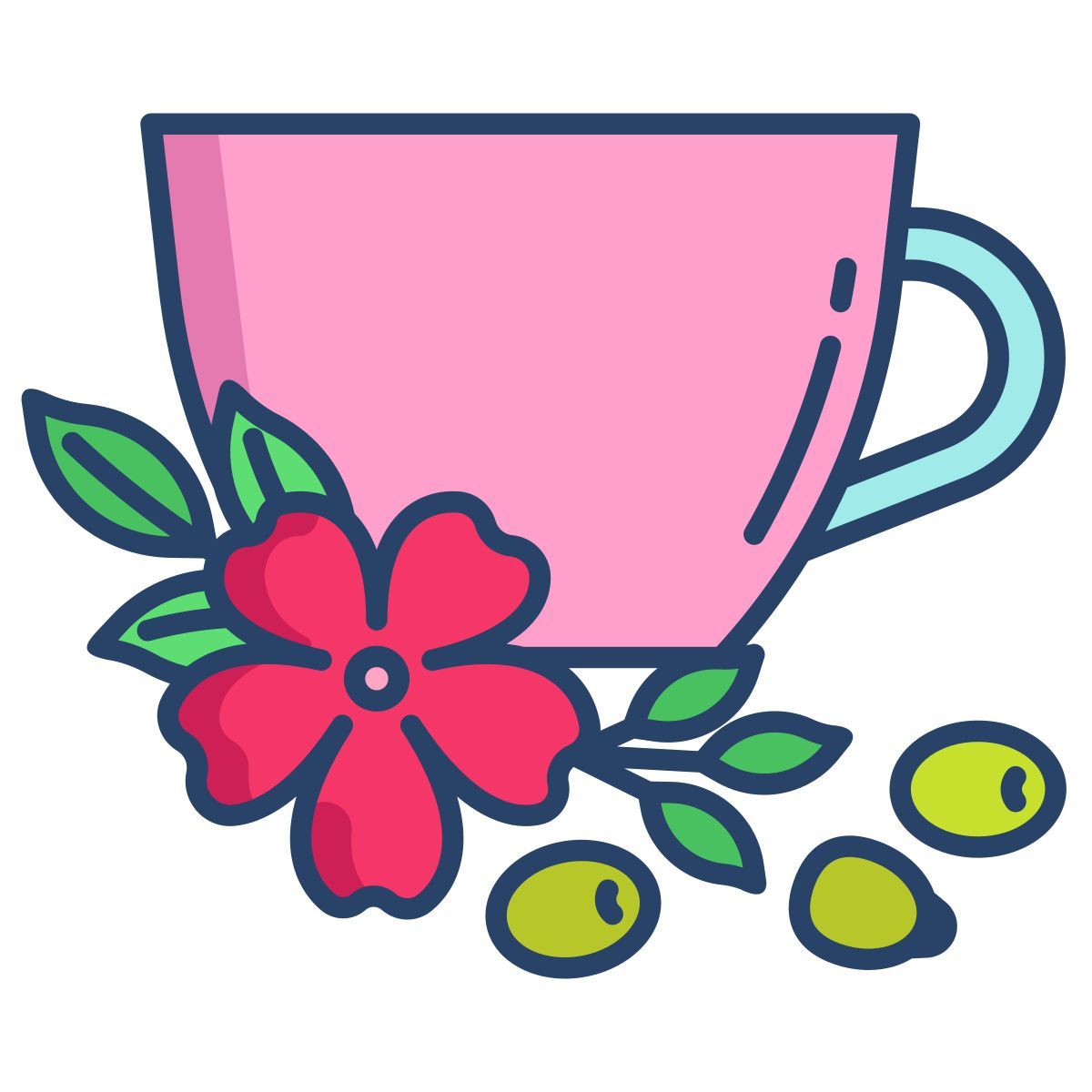 rosehip tea icon