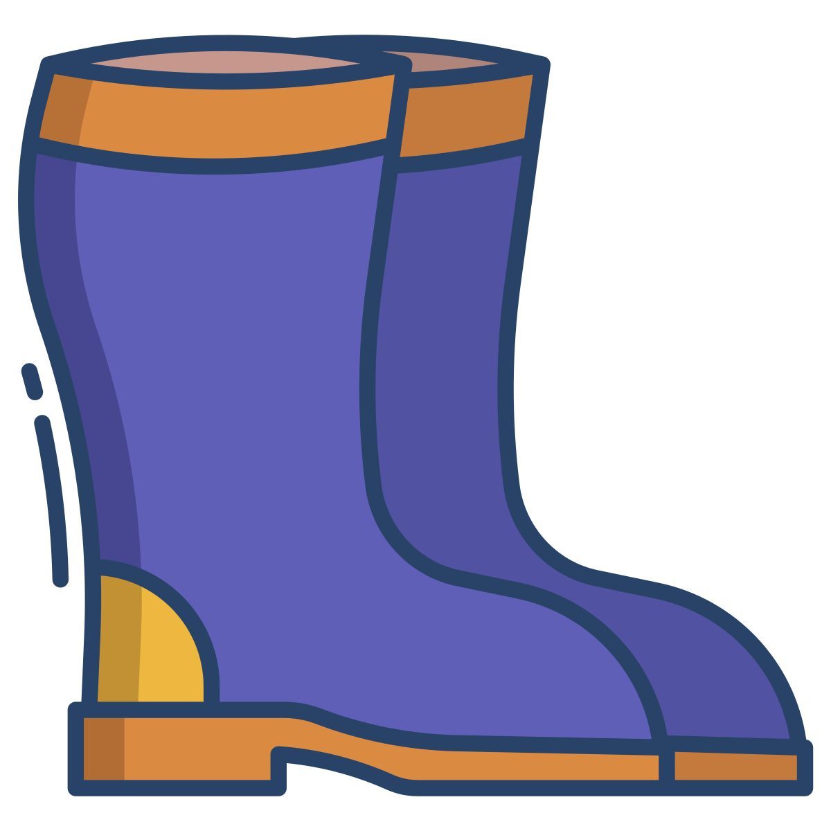 rubber boots icon
