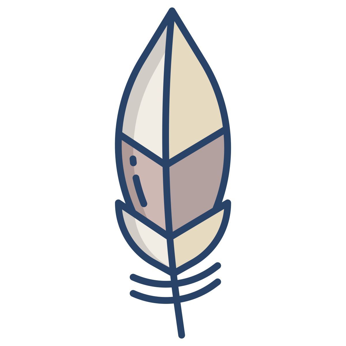sandgrouse feather icon
