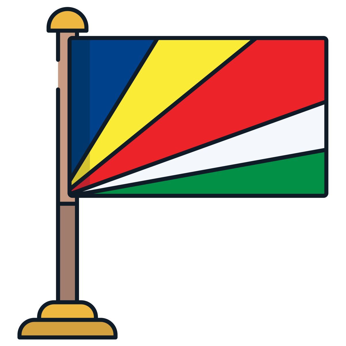 Seychelles Flag icon