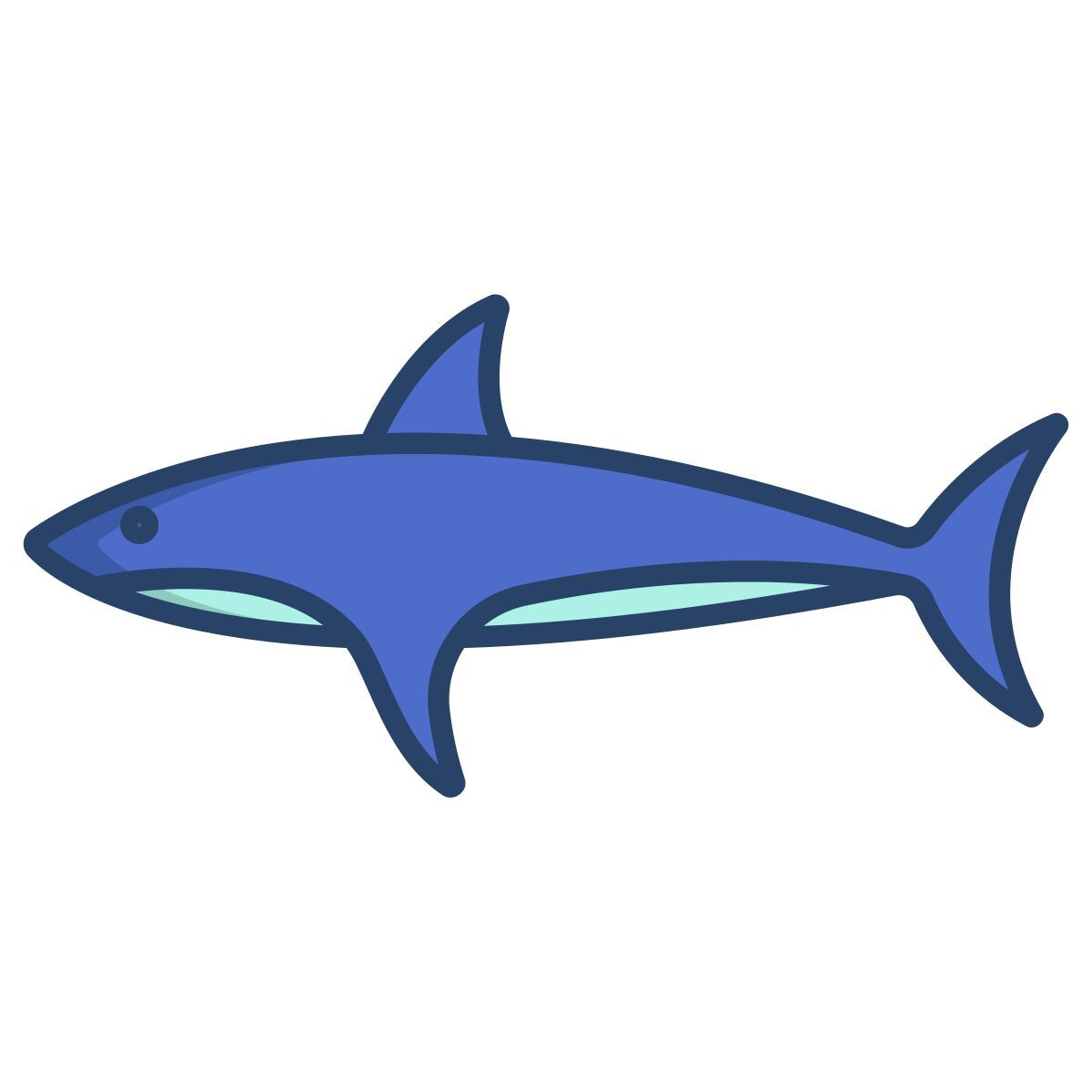 shark fish icon