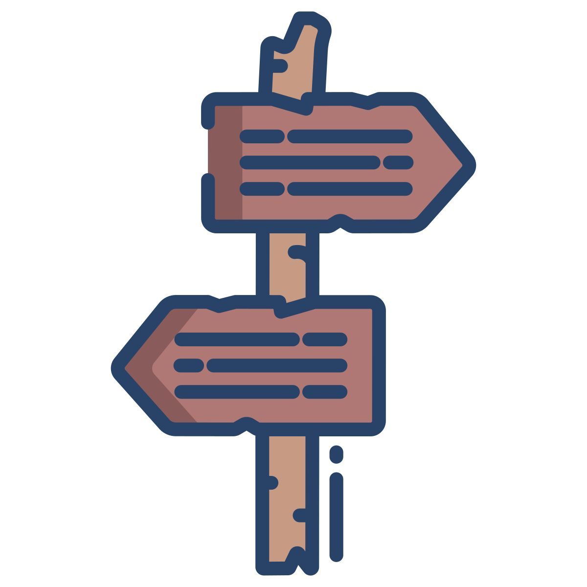 sign post icon