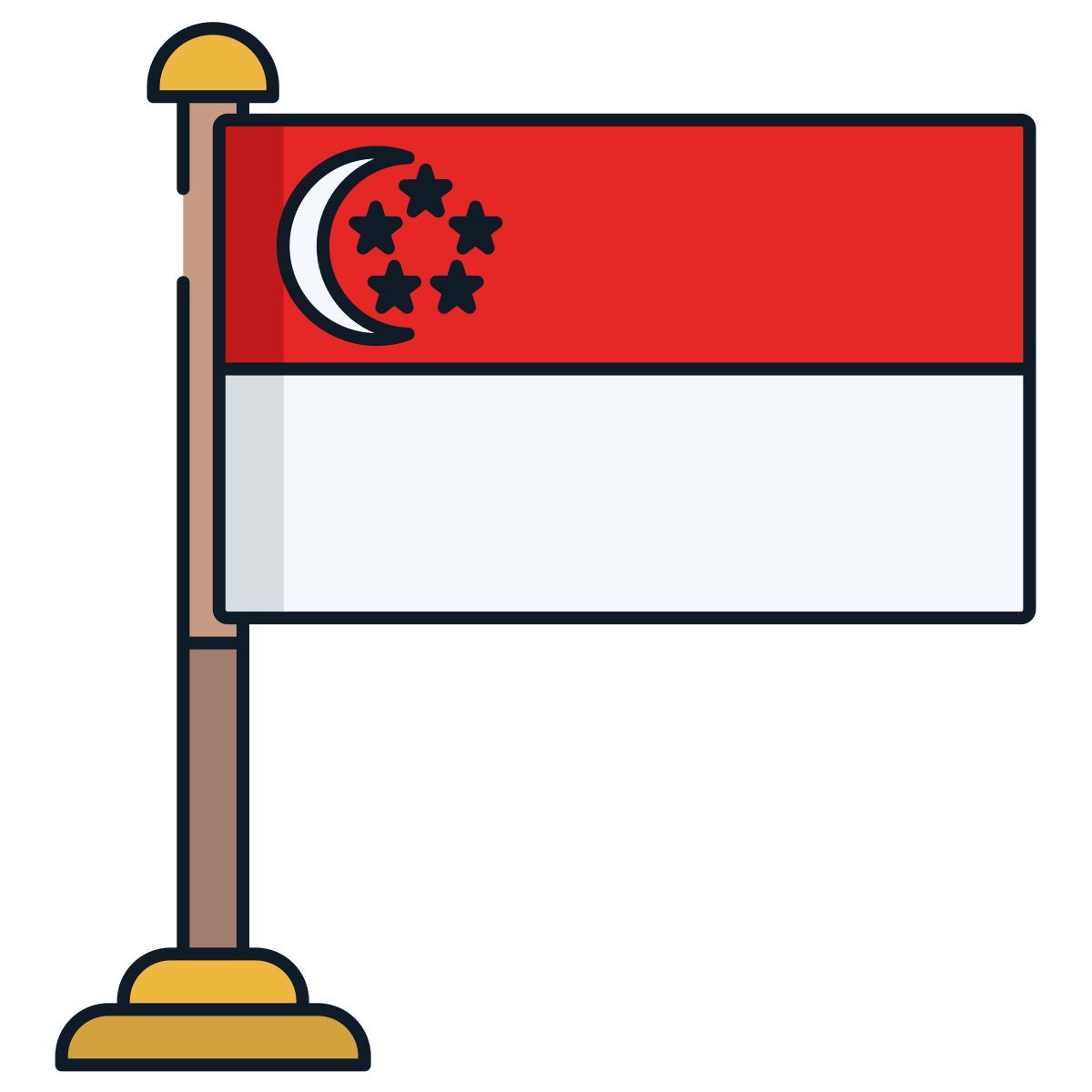 싱가포르 국기 icon