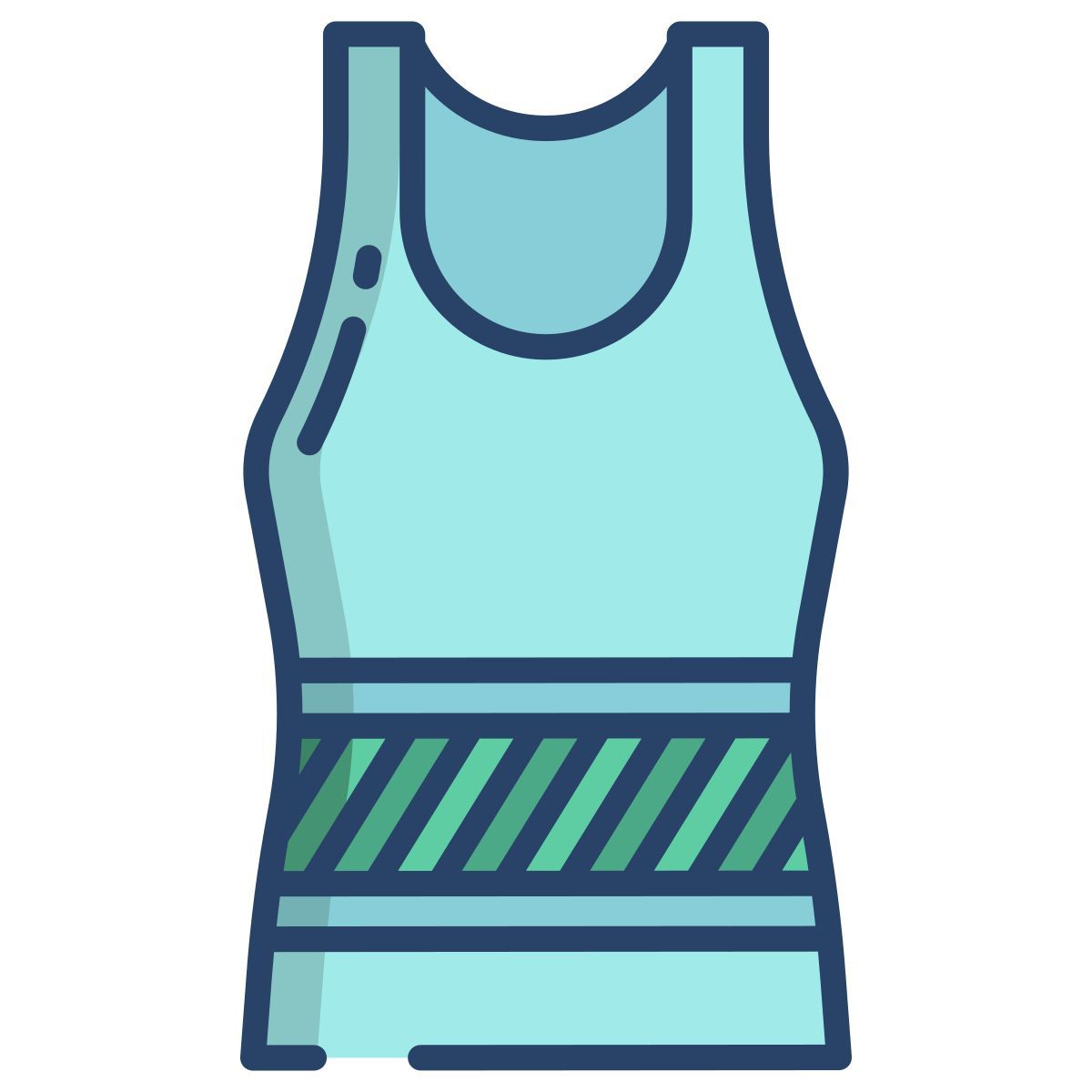 sleeveless shirt icon