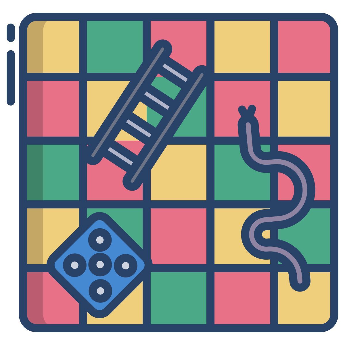 snake & ladder icon