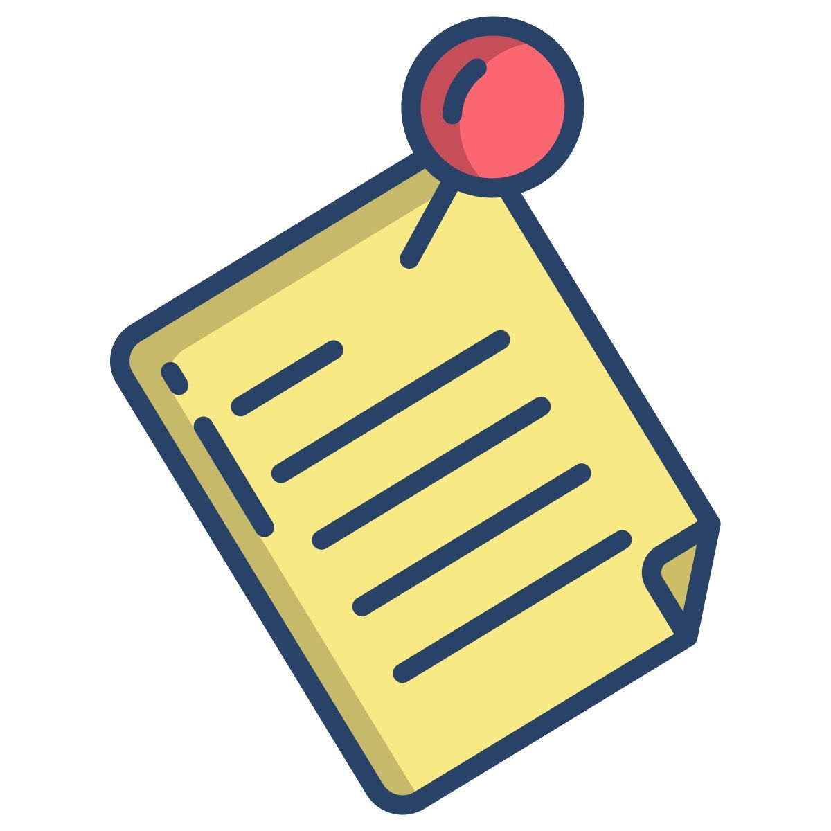 Note autocollante icon