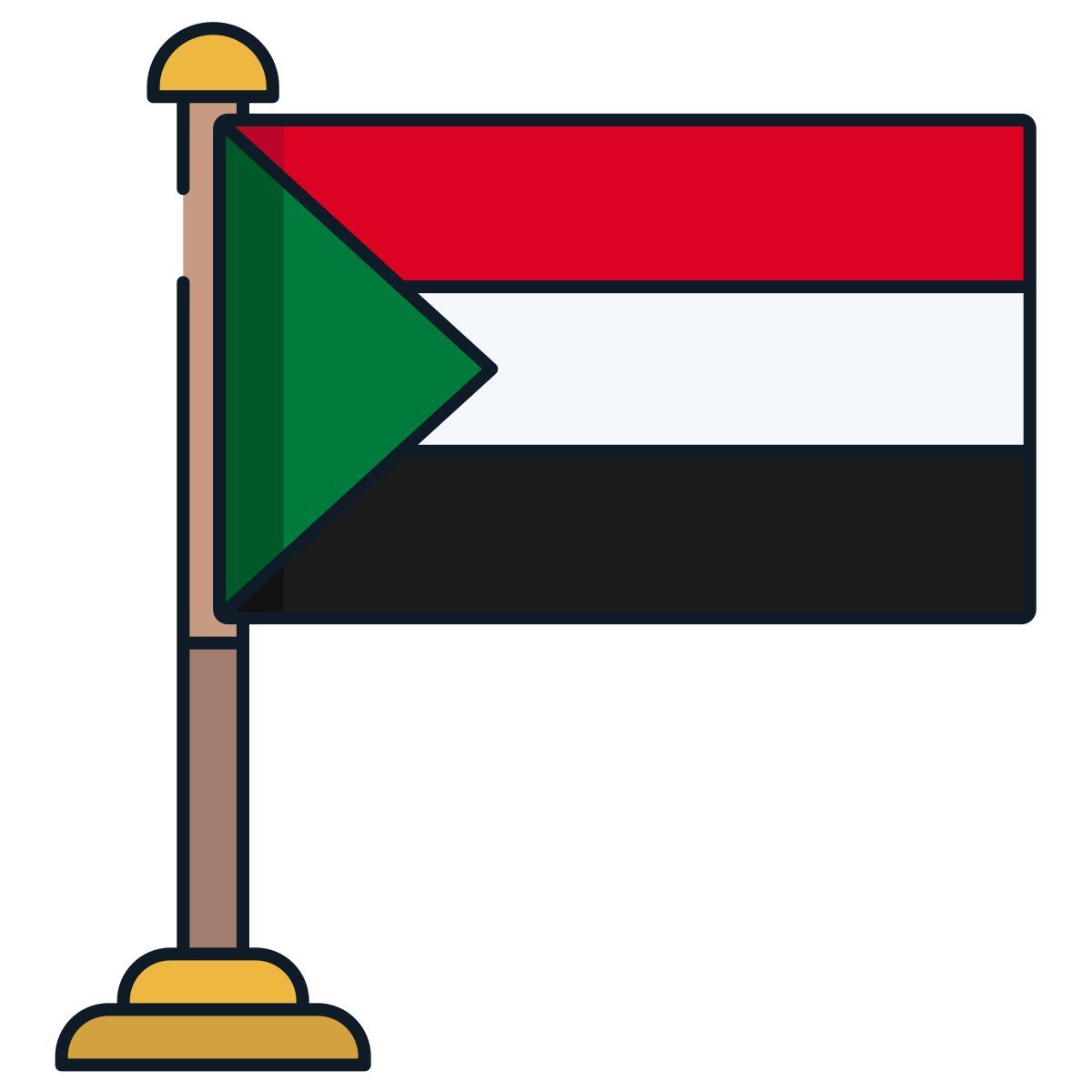 sudan flag icon