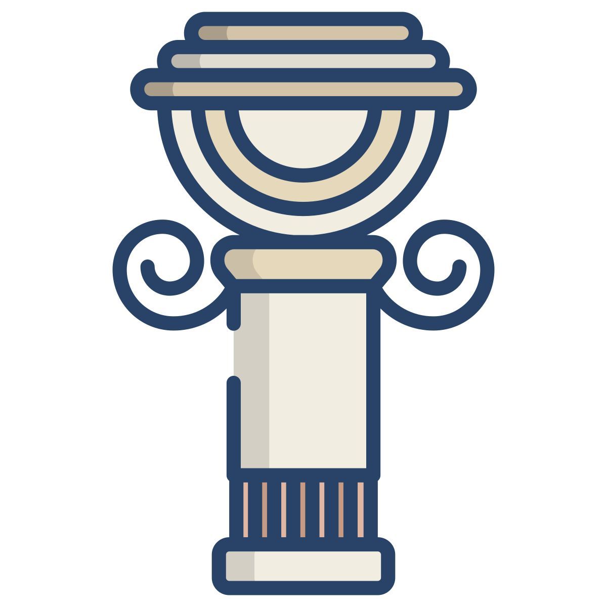 sun pillar icon