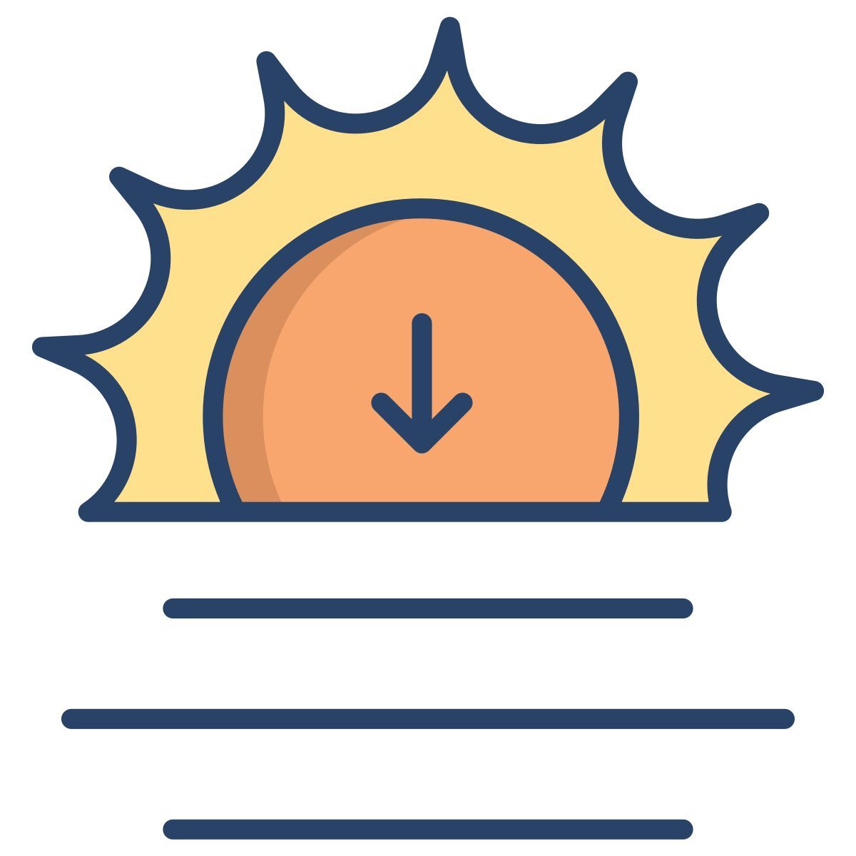 sunset icon