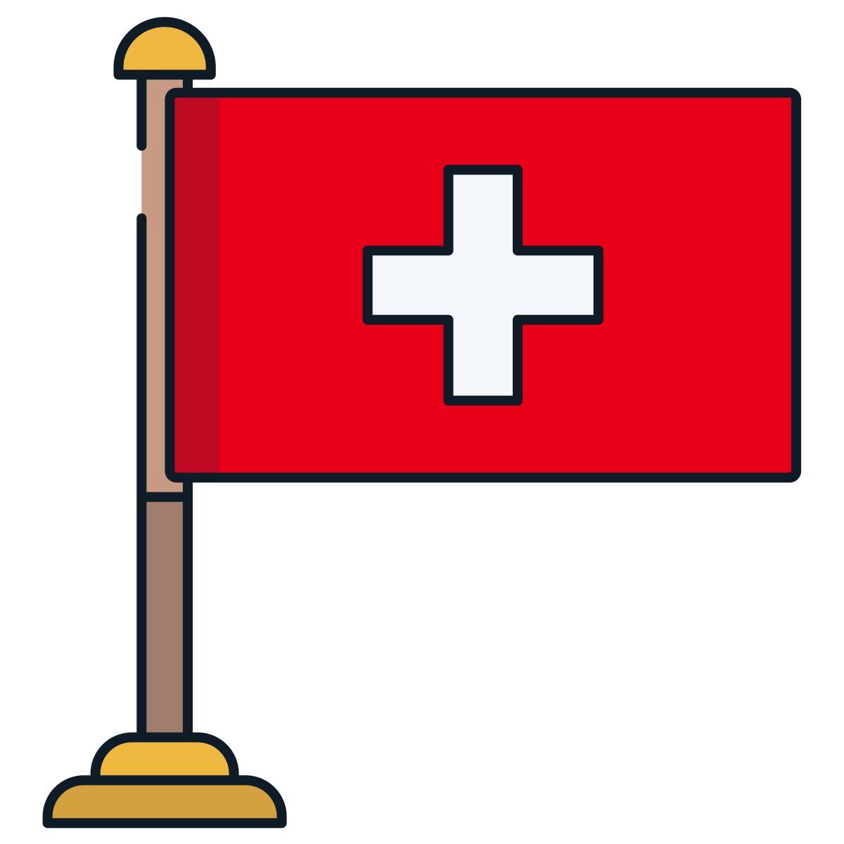 switzerland flag icon