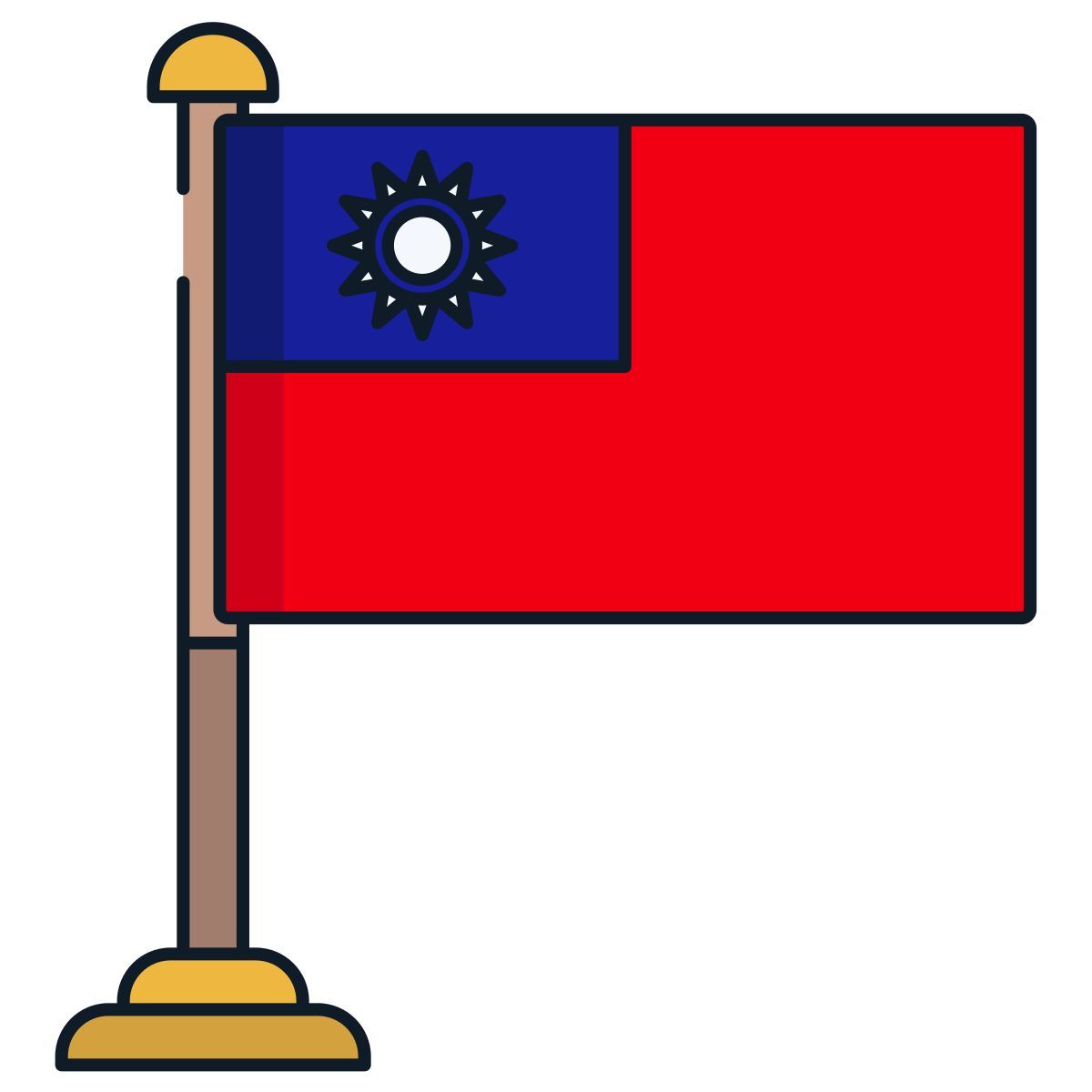 taiwan flag icon