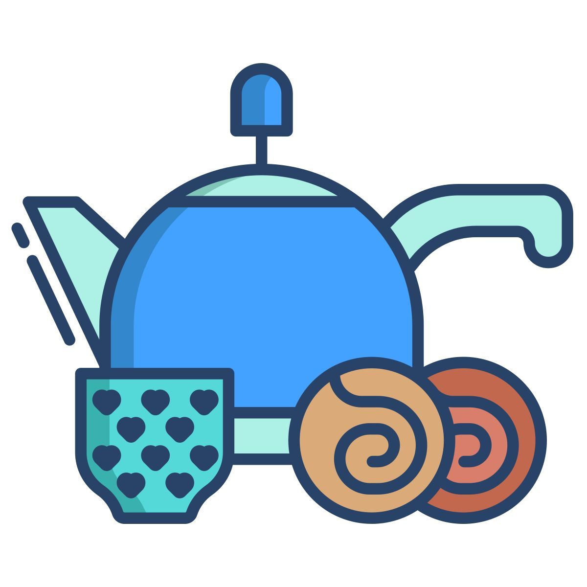 tea and snacks icon