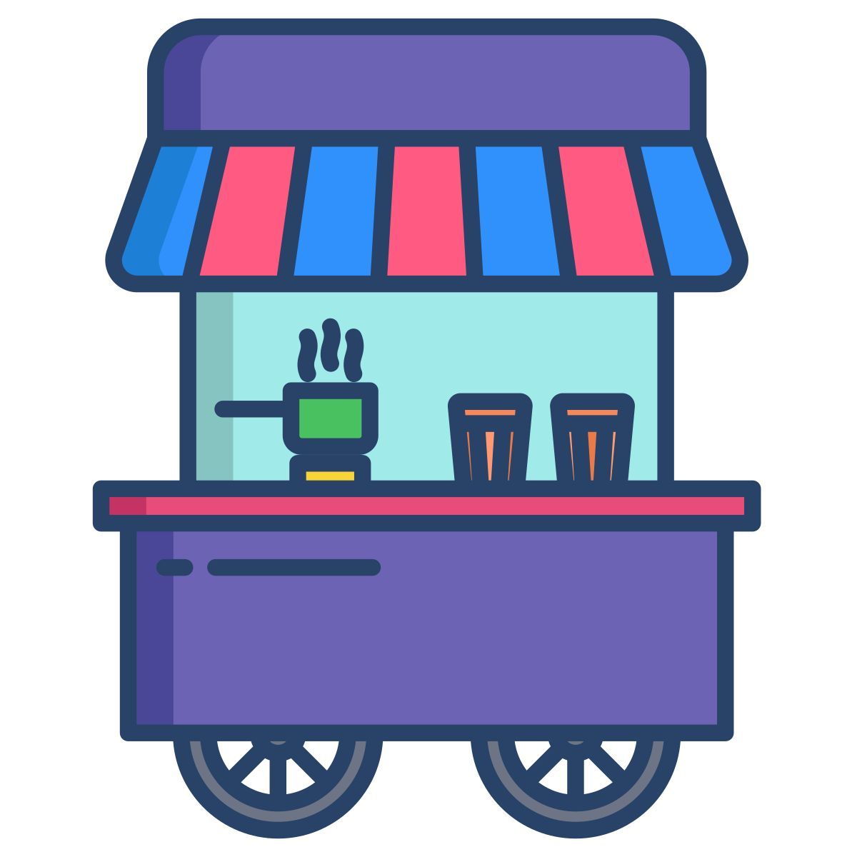 tea stall icon