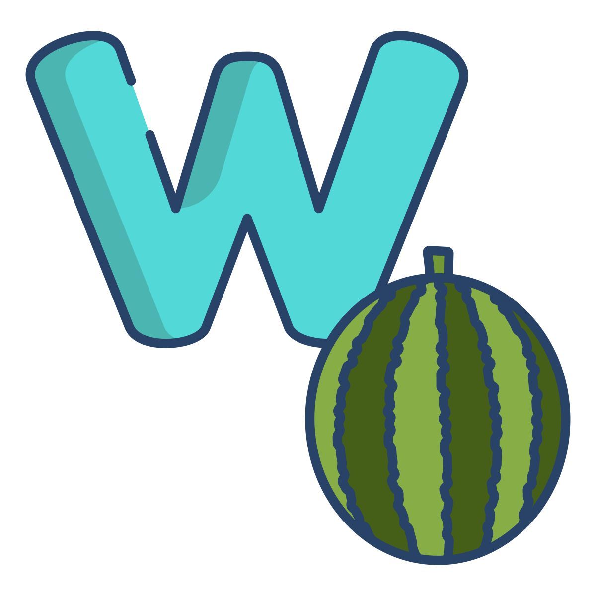 w icon