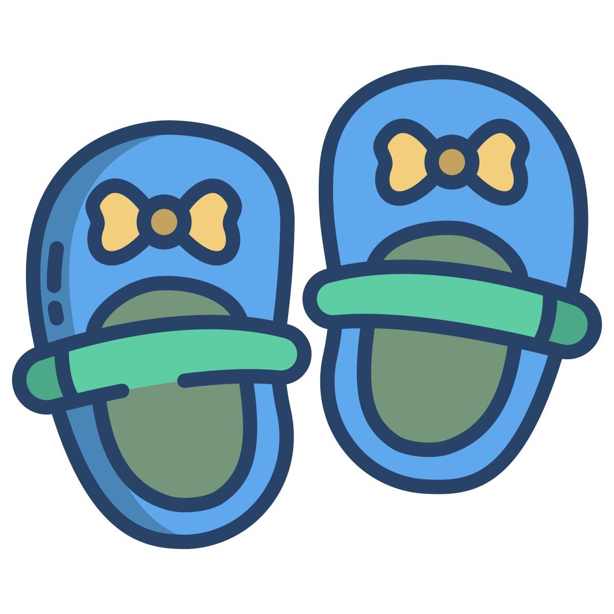 baby shoes icon