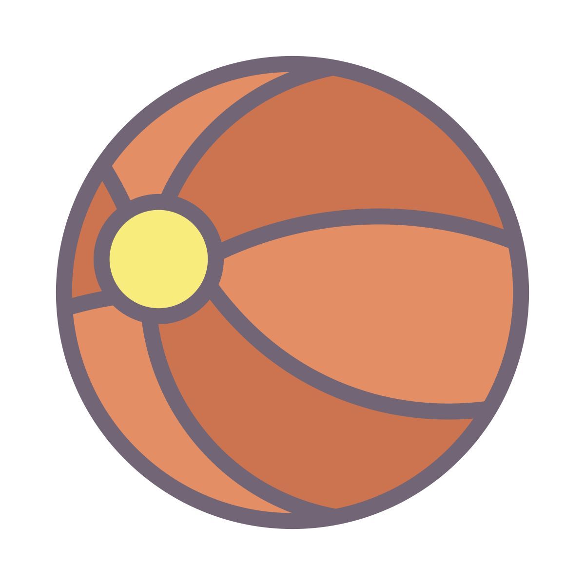 beach ball icon