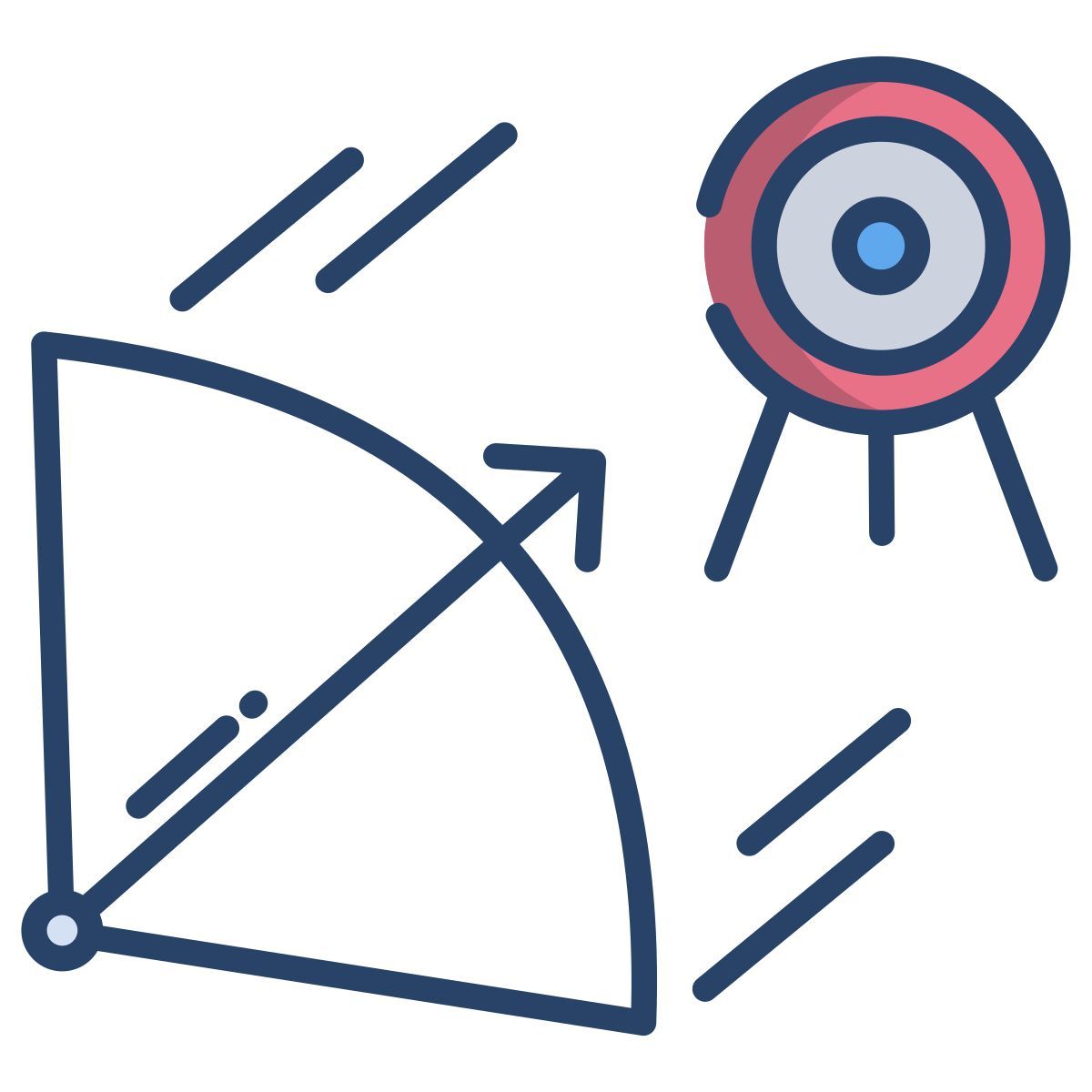 bow and arrow icon