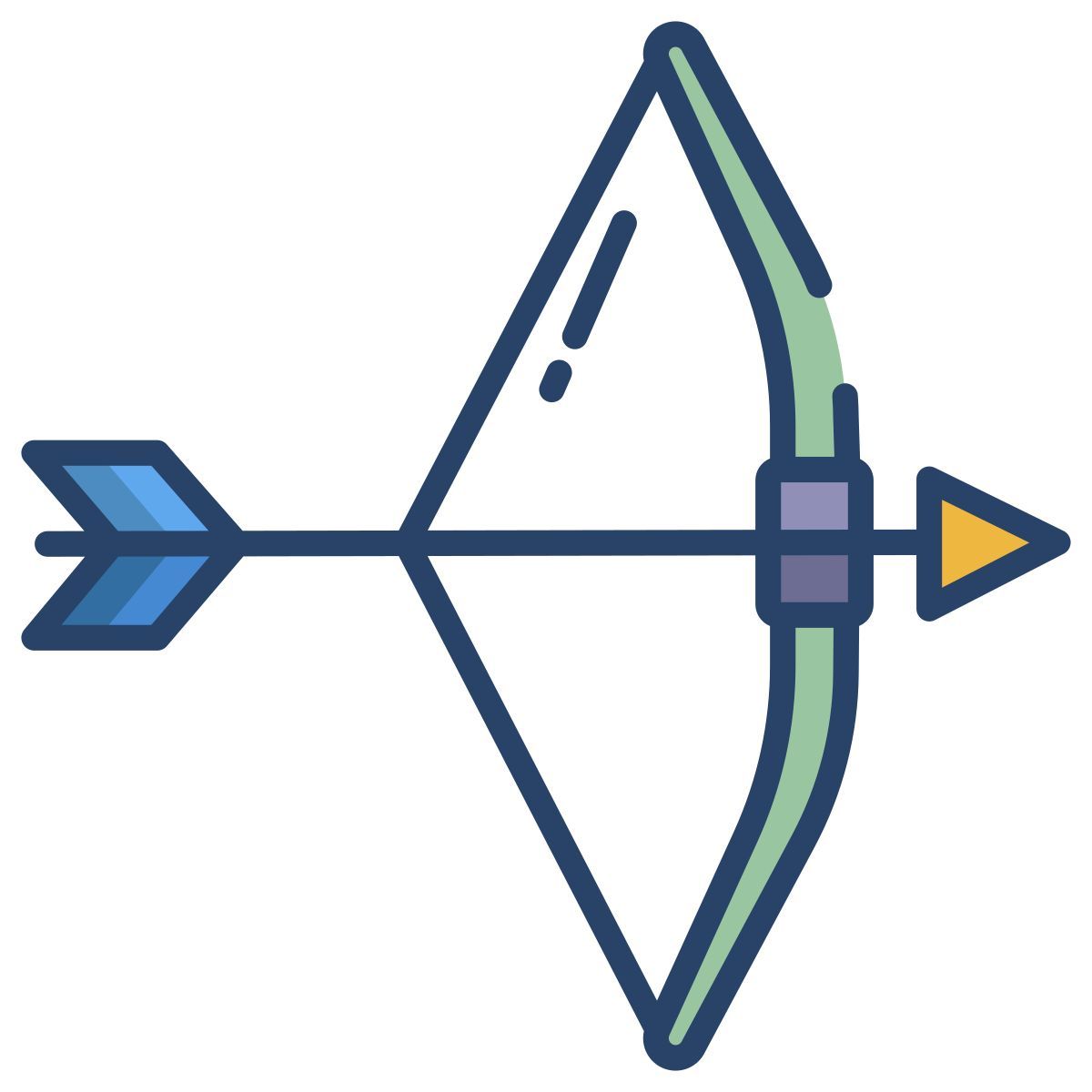 arc et flèche icon