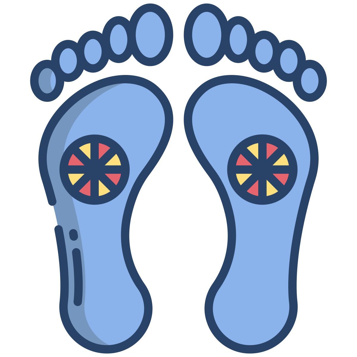 buddhas footprint icon
