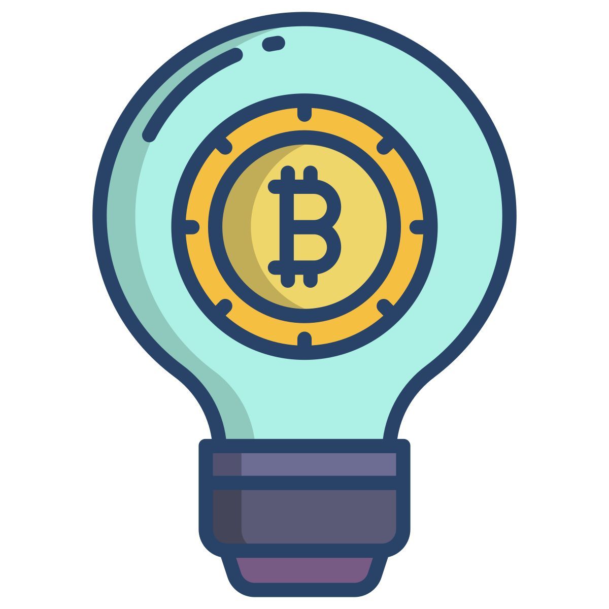 bitcoin innovation icon